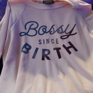 Woman's long sleeve shirt.